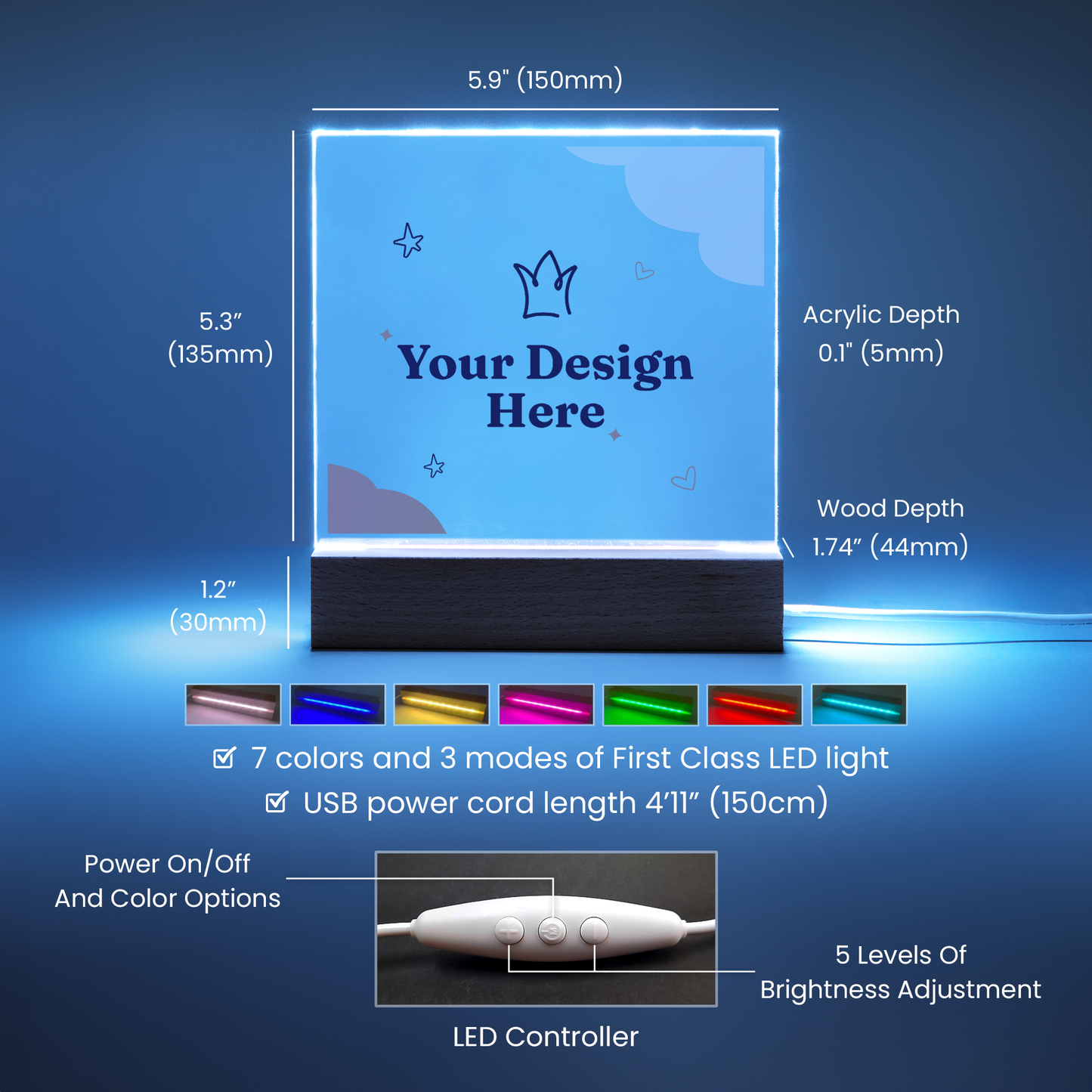 Daughter Necklace and Plaque Bundle, You are capable of achieving anything