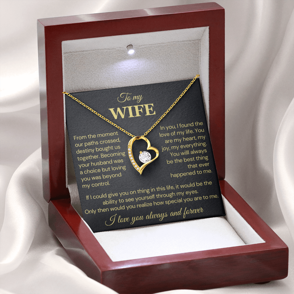 To my Wife, Destiny bought us together