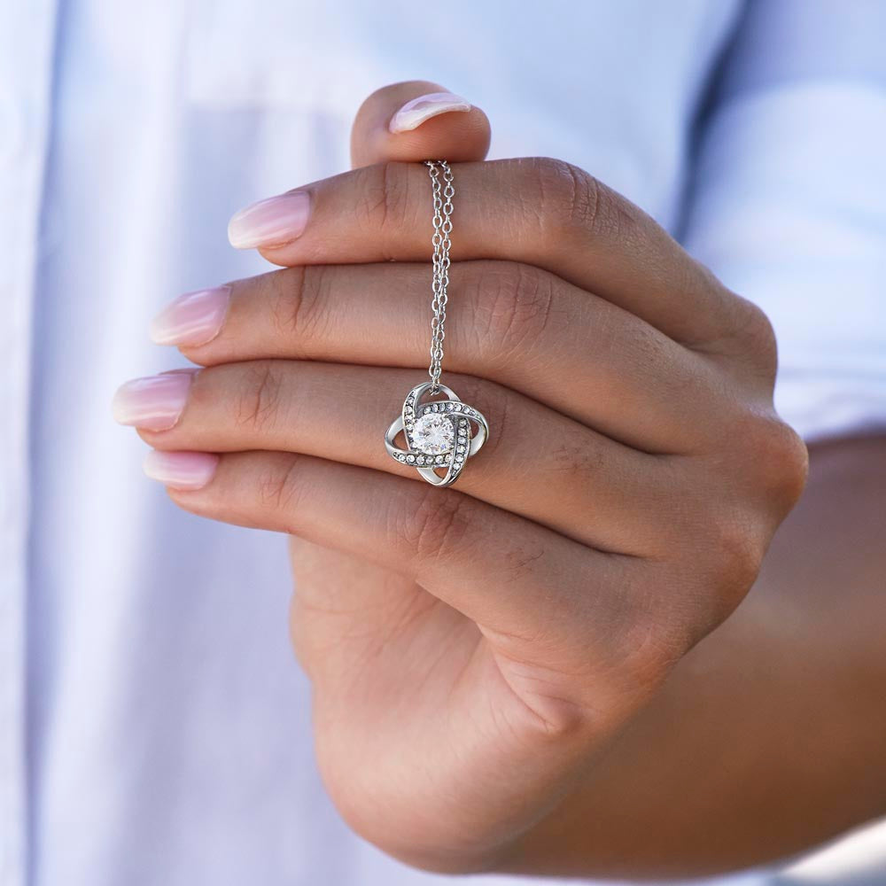 To my Love, Love Knot Necklace