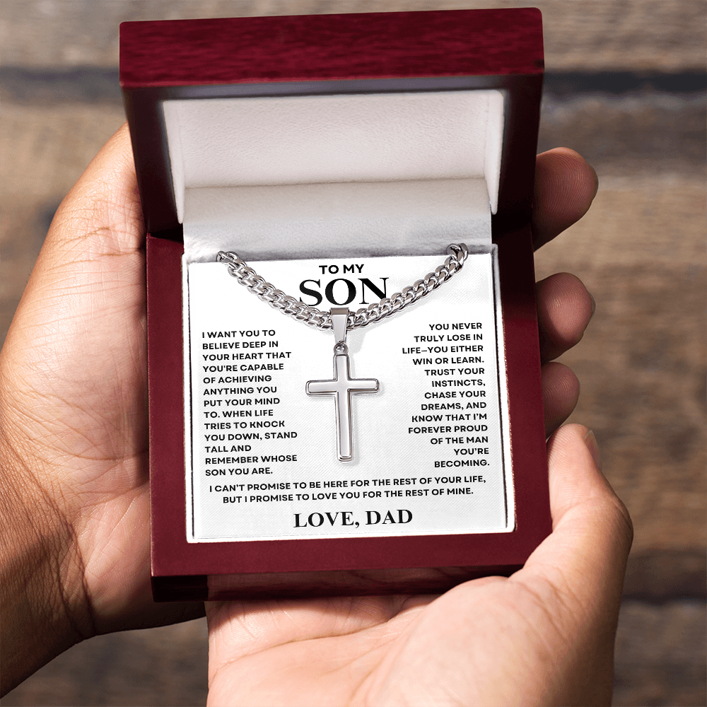 Son, Cross Necklace
