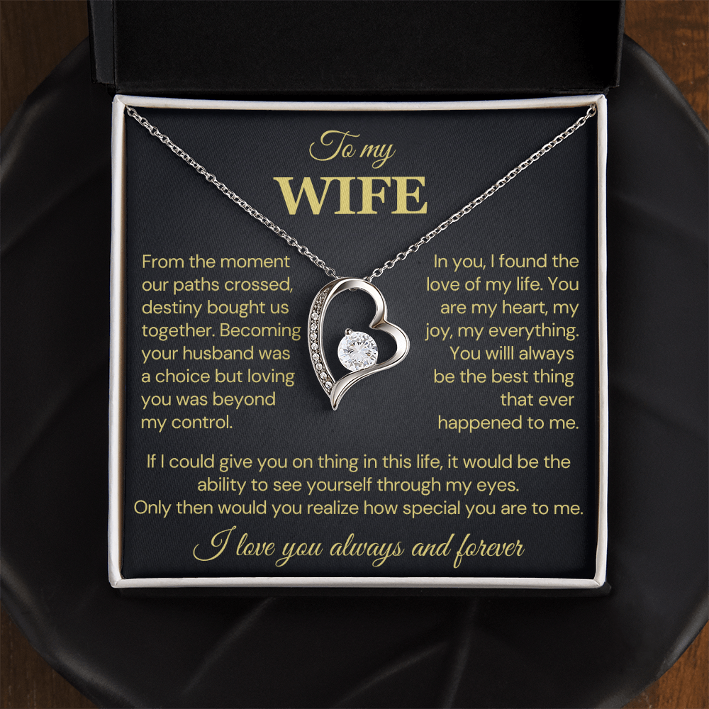 To my Wife, Destiny bought us together