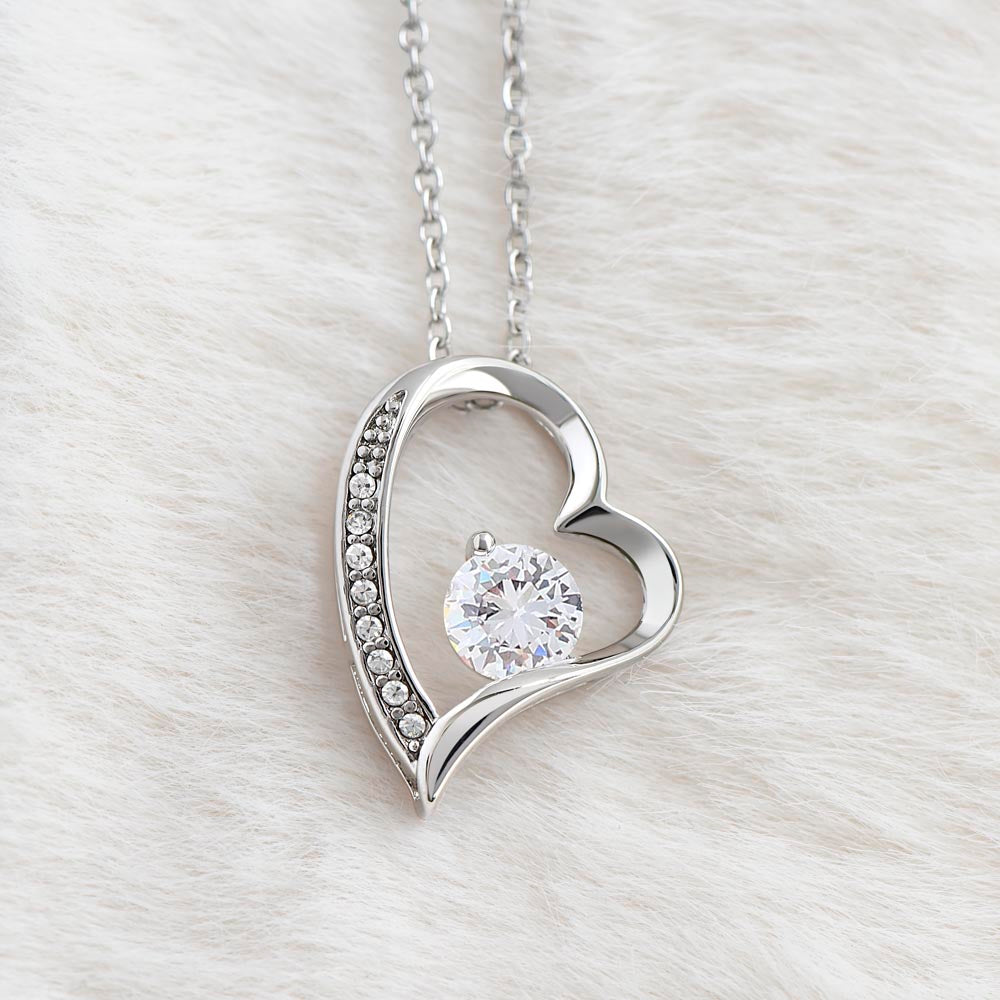 Daughter Forever Love Necklace, You are braver than you believe