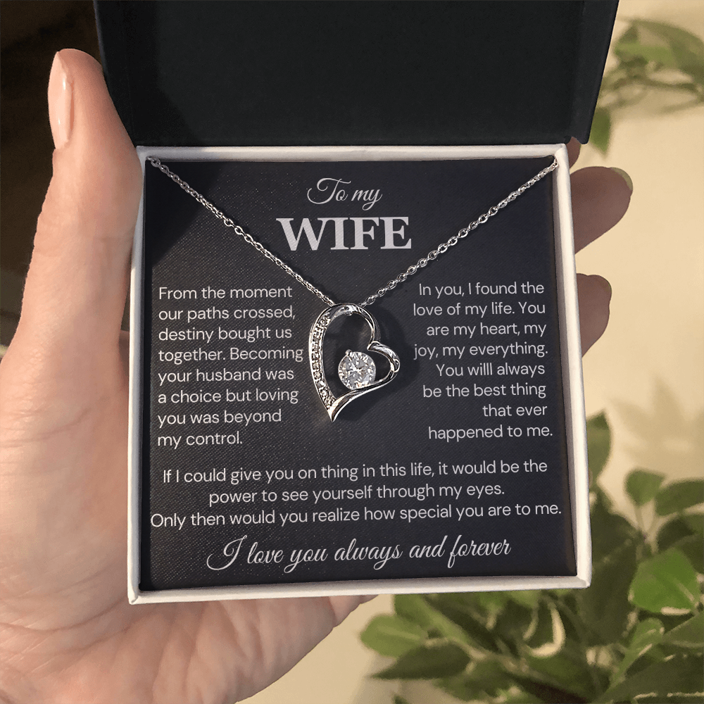 To my Wife Necklace, Destiny Bought us together