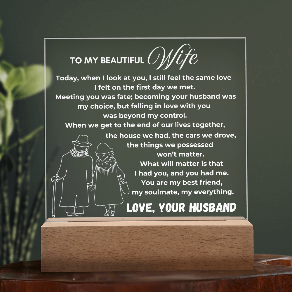 To my Wife - My soulmate, My everything