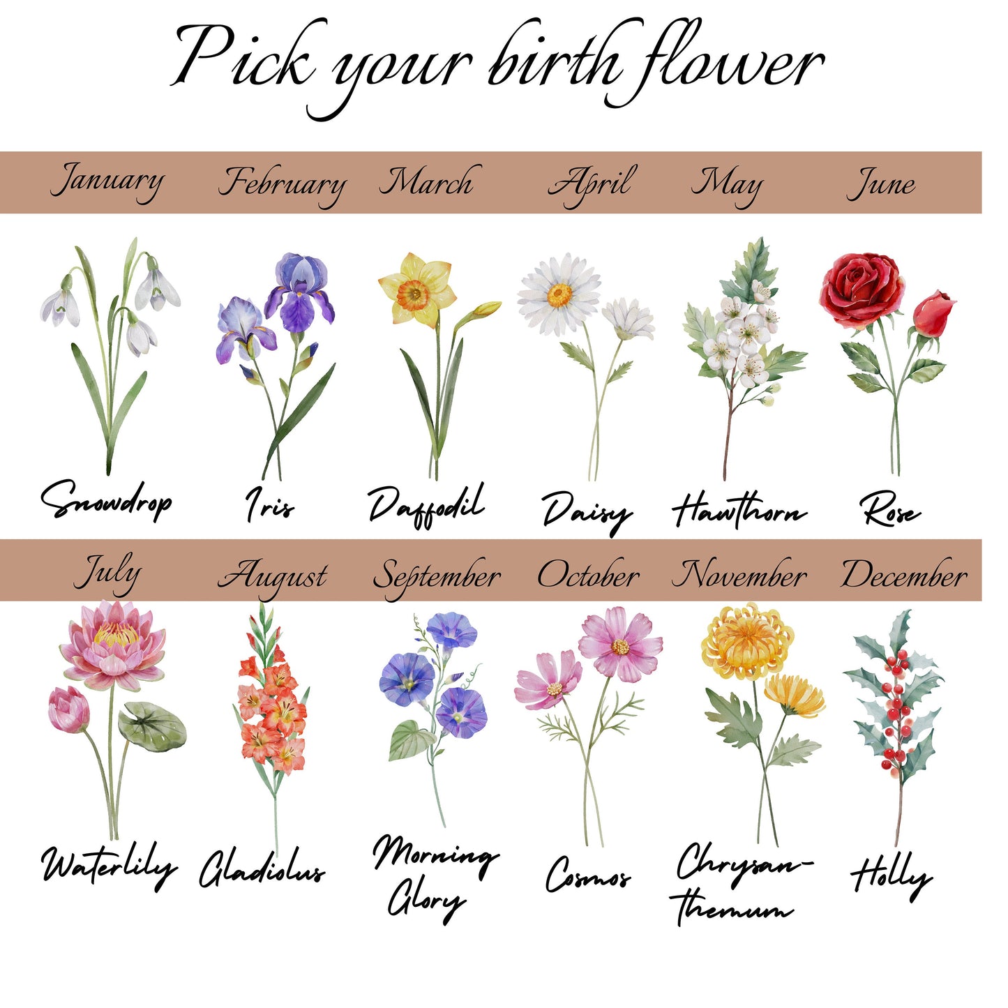 Personalized First Mom Now Grandma Throw pillow, Mimi's garden birth flower pillow with grandkids names Mother's day gift for Mimi Nana gift