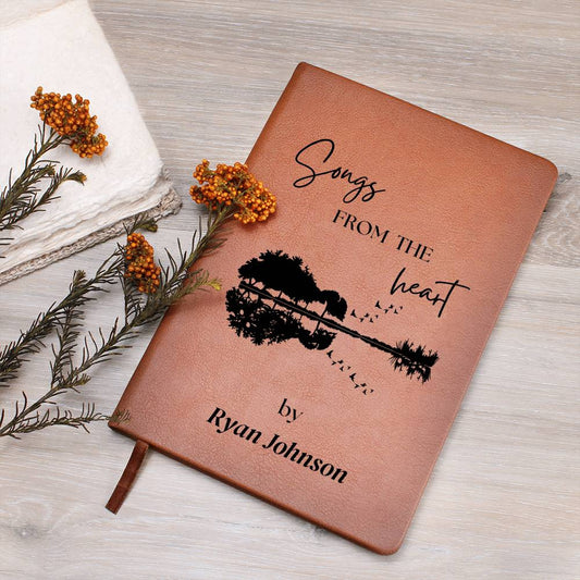 Personalized Lyric Journal, Song writing Notebook Gift for Musicians and Poets