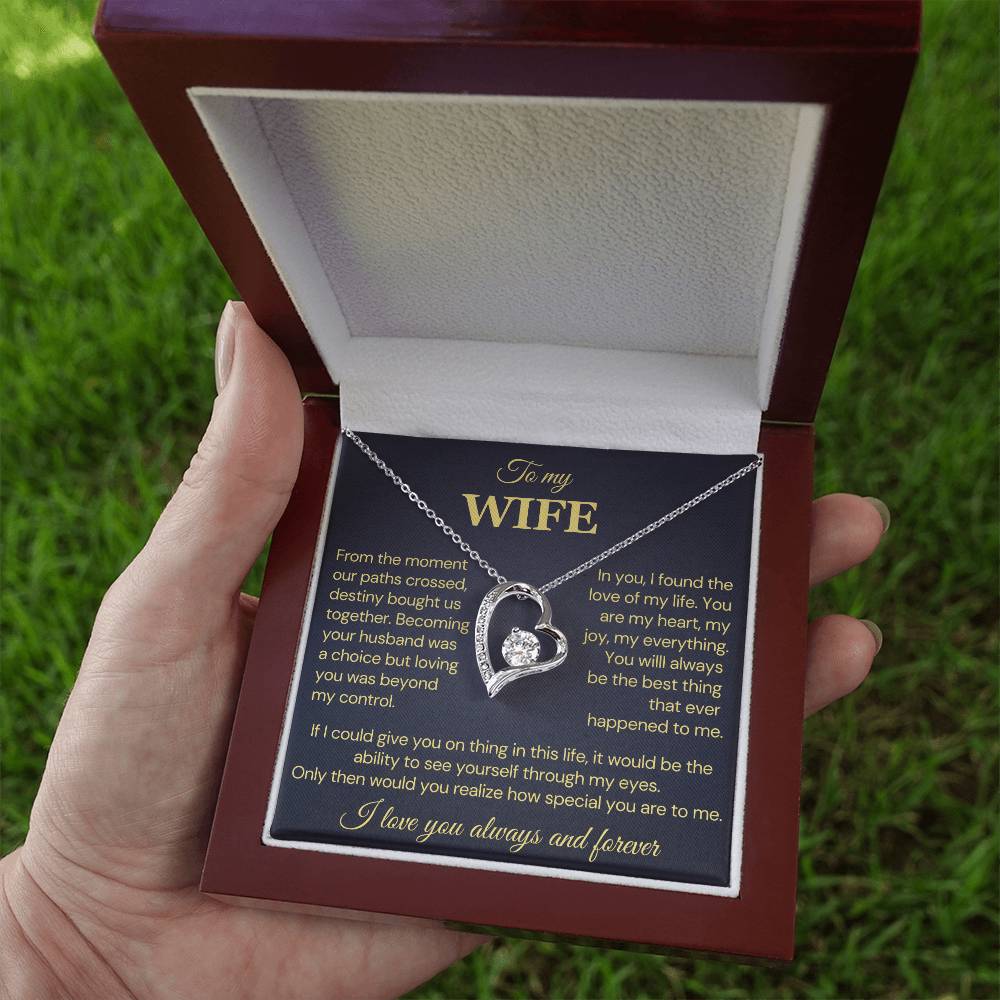 To my Wife, Destiny bought us together