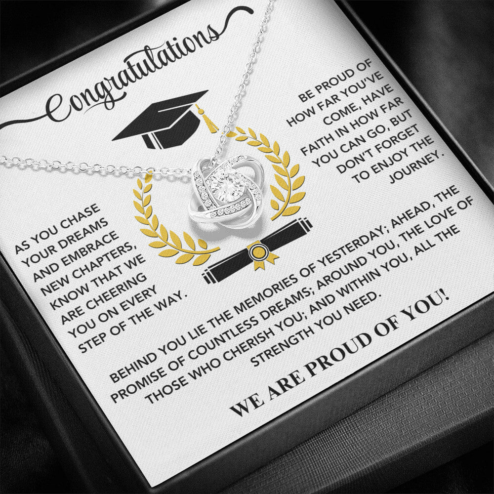 Graduation Necklace- Chase your Dreams