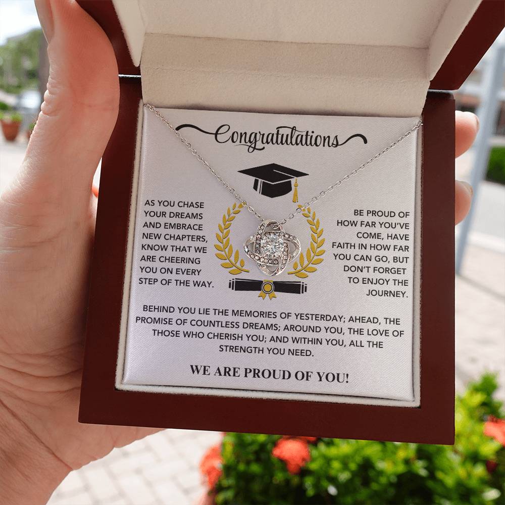 Graduation Necklace- Chase your Dreams