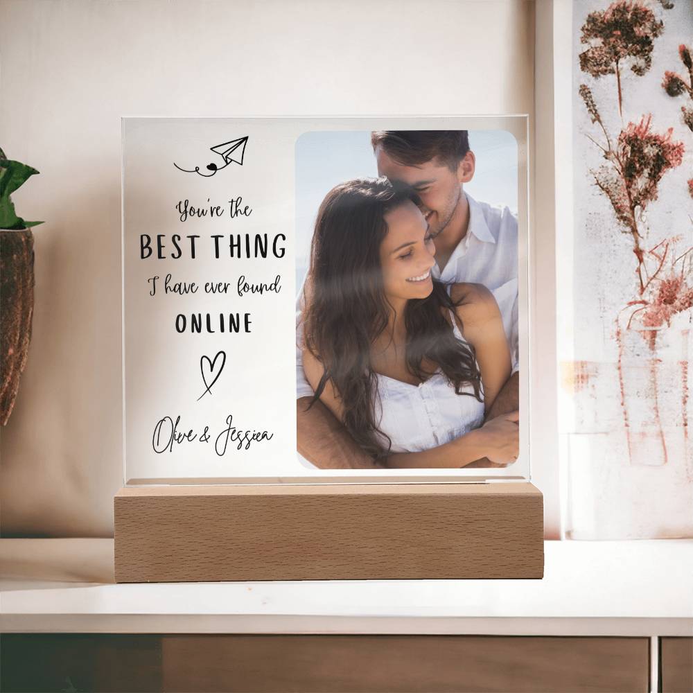 Couple Acrylic Plaque | Best thing I have ever found online