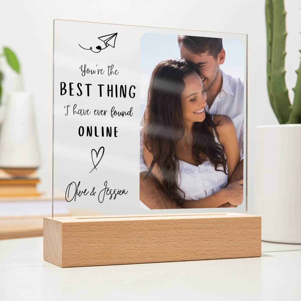 Couple Acrylic Plaque | Best thing I have ever found online