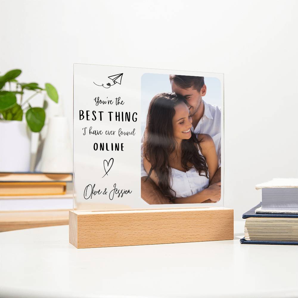 Couple Acrylic Plaque | Best thing I have ever found online