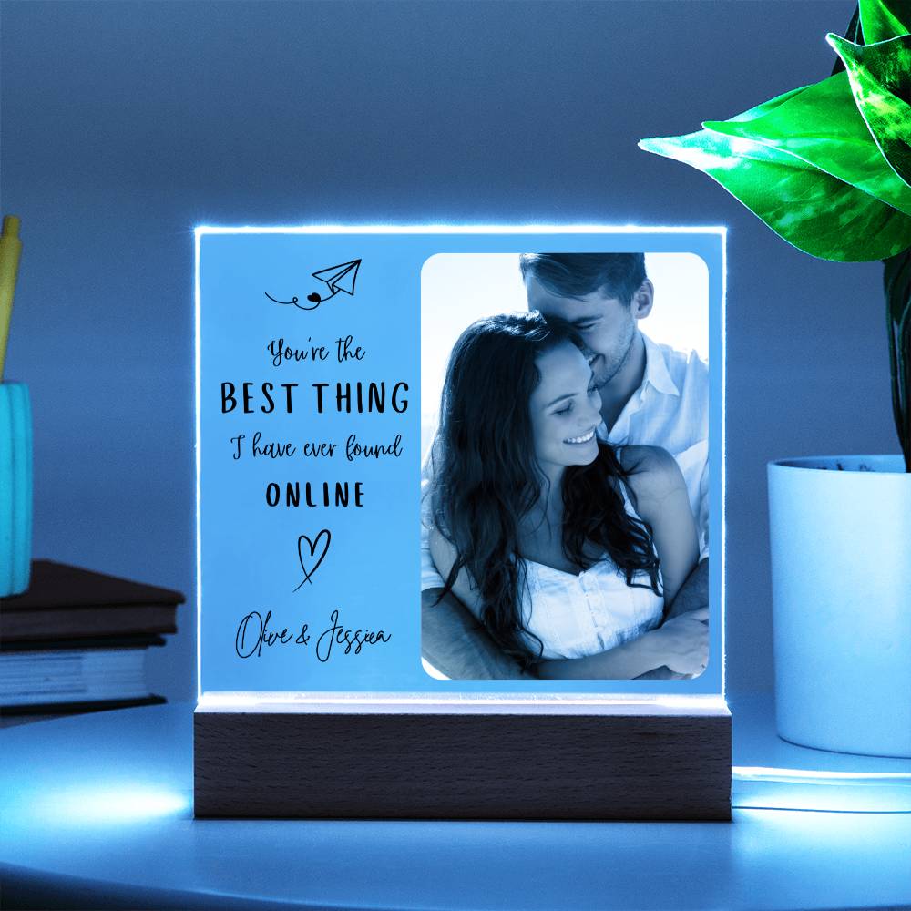 Couple Acrylic Plaque | Best thing I have ever found online