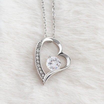 To my Daughter Forever Love Necklace, You are braver than you believe