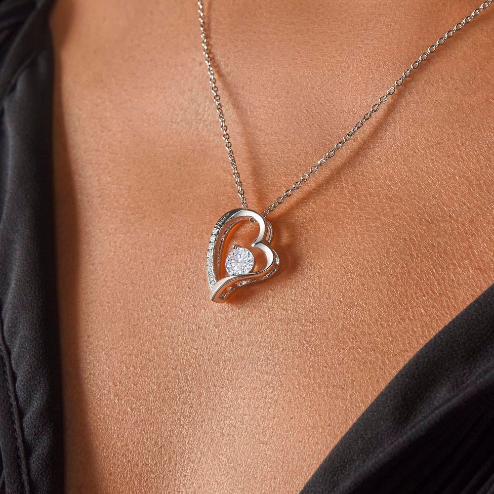 To my Daughter Forever Love Necklace, OLD PAPA BEAR V2