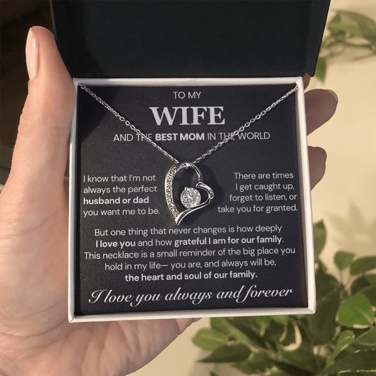 To my Wife Necklace, Best Mom in the World