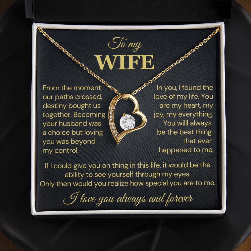 To my Wife, Destiny bought us together