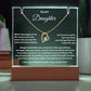 To my Daughter, You are the most precious chapter, Necklace and Plaque Bundle