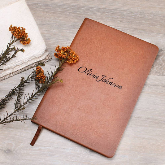 Customized Leather Journal, Personalized Leather Journal, Journal with Name, Personalized Notebook, Personalized Diary, Monogram Journal