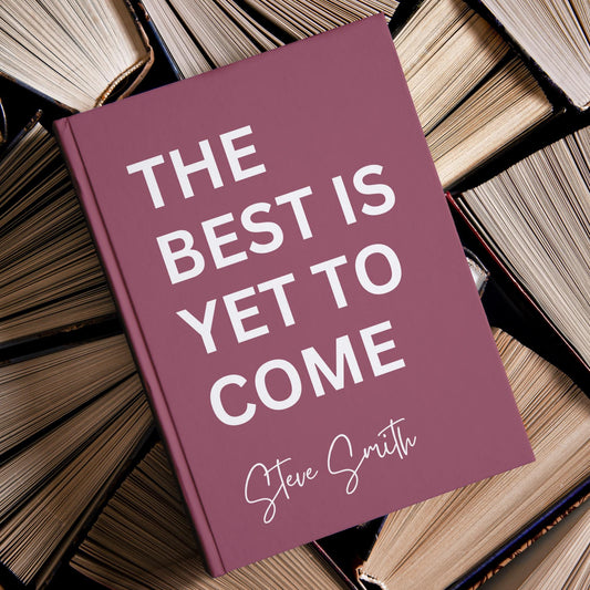 The Best is yet to come Personalized Hardcover Journal, Motivational Journal, Encouragement gift, Going to college gift, Graduation Birthday